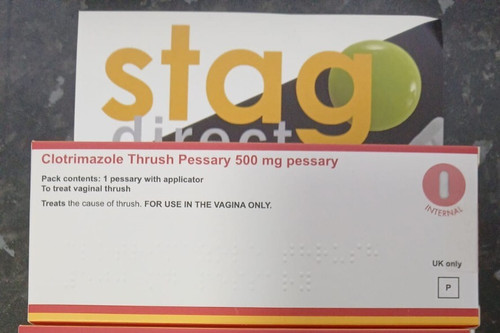 Vaginal thrush 500mg pessary - thrush,